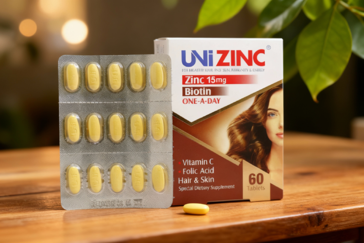 قرص یونی زینک برای مردان - مکمل تقویت کننده سلامت